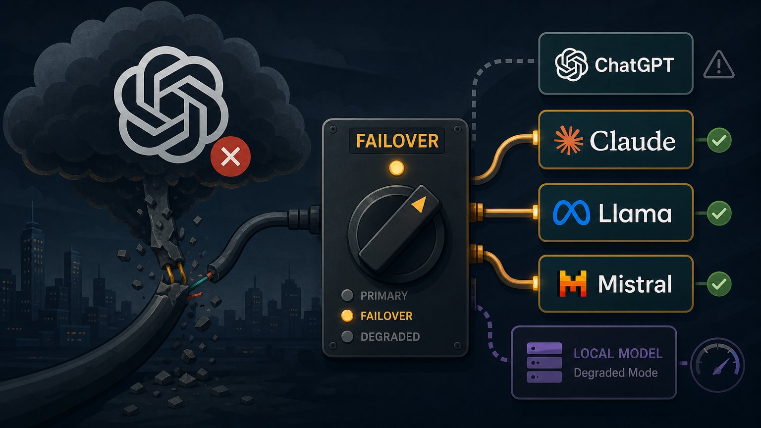 When ChatGPT Goes Down, What's Your Failover?